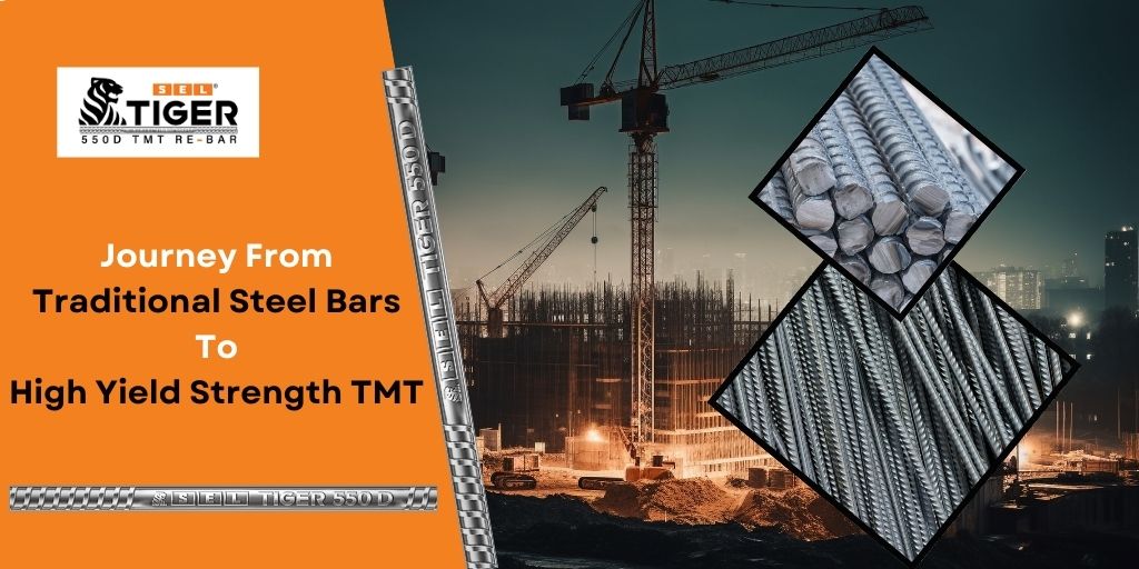 Traditional Steel Bars To High Yield Strength TMT